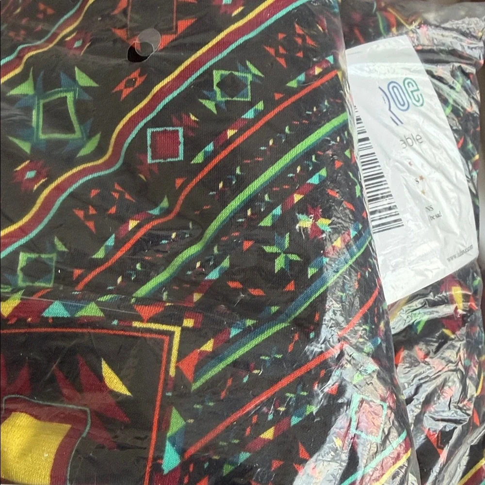 NWT!! 🖤🧡 LuLaRoe Colorful Geometric Maxi Skirt - Picture 5 of 5